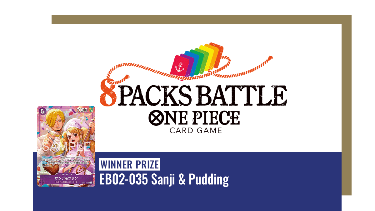 8 PACKS BATTLE in April