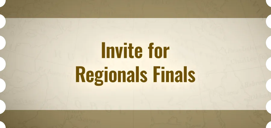 Invite for Regionals -1on1- Store Finals