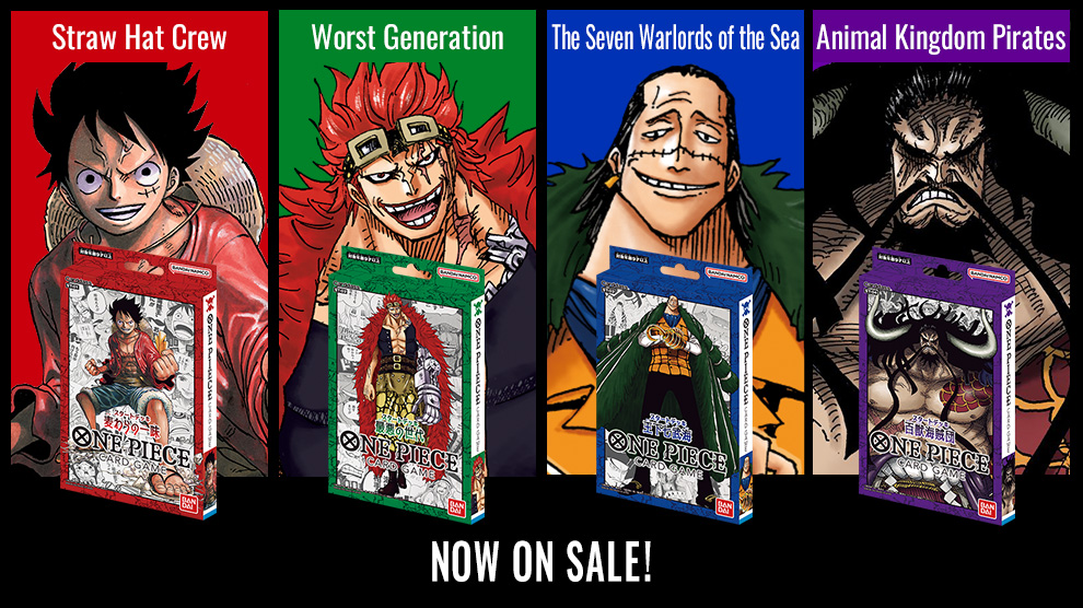 Straw Hat Crew/Worst Generation/The Seven Warlords of the Sea/Animal Kingdom Pirates