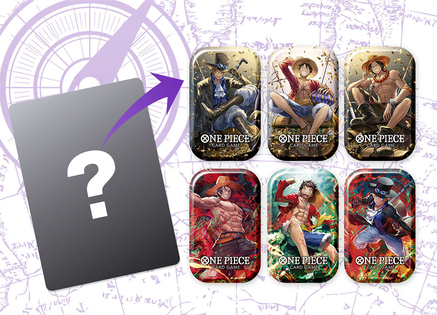 Bandai One Piece Card Game Tin Pack Set Vol 1 TS-01 – Sealed Random Pack