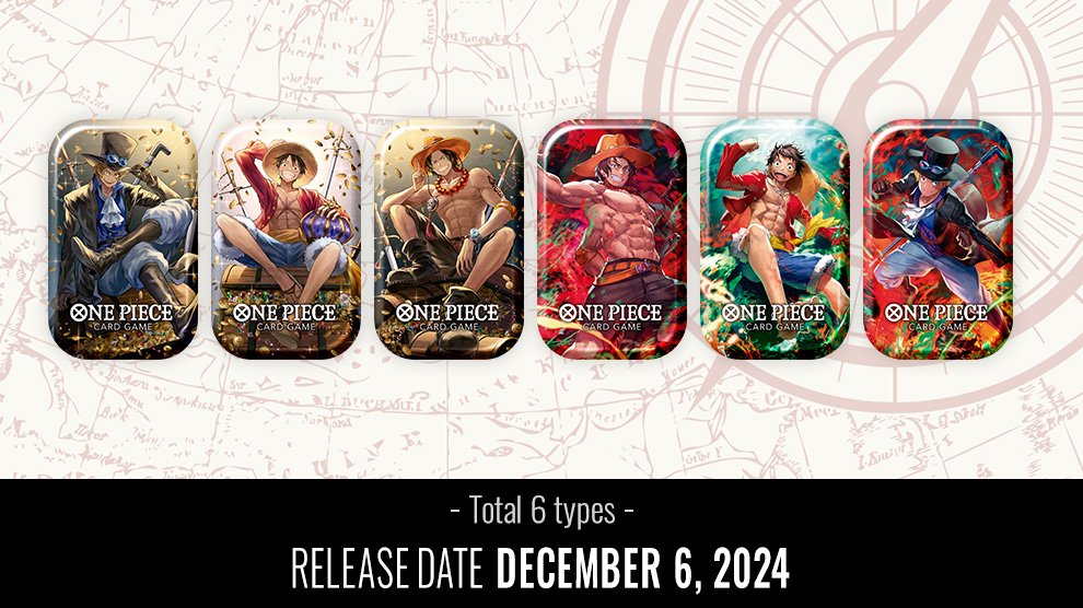 ONE PIECE CARD GAME Mini-tin Pack Set VOL.1