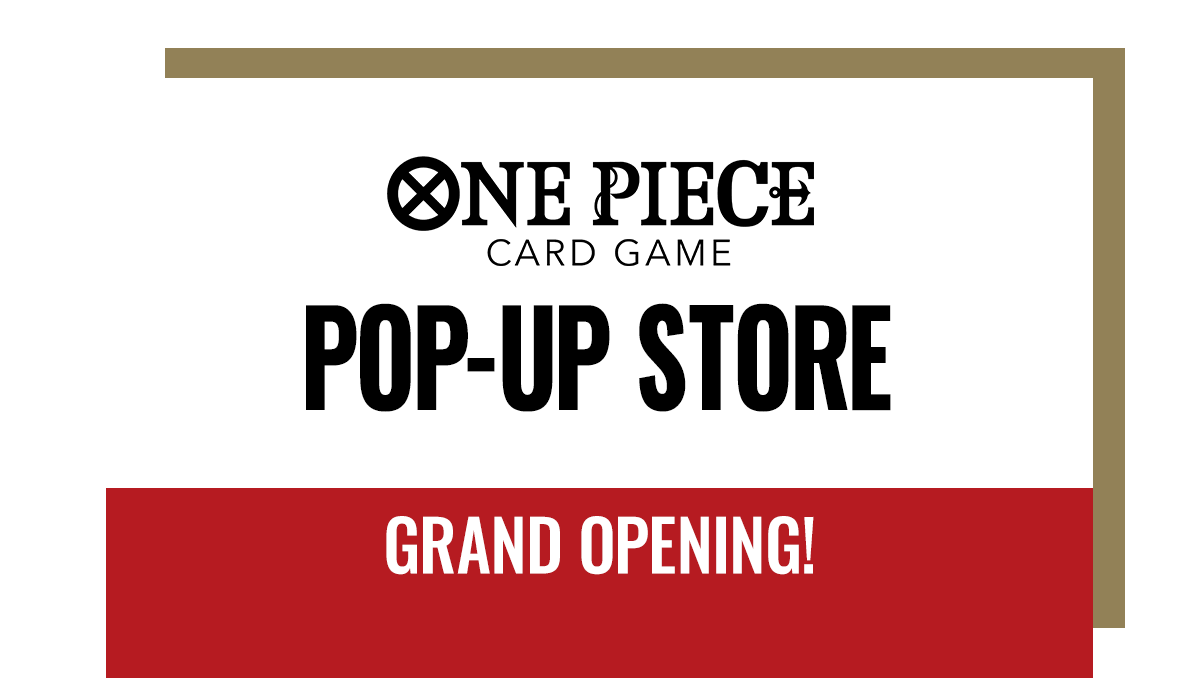 ONE PIECE CARD GAME Pop-up Store Grand Opening!