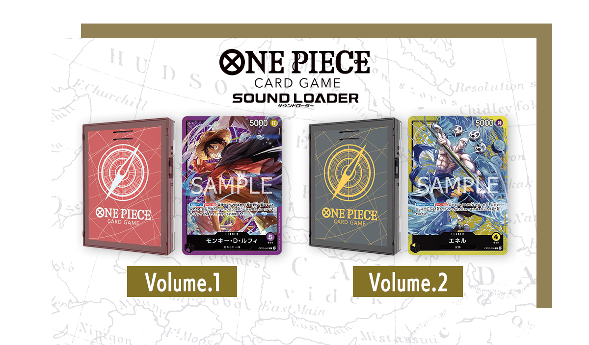 ONE PIECE CARD GAME SOUND LOADER will be on sale!