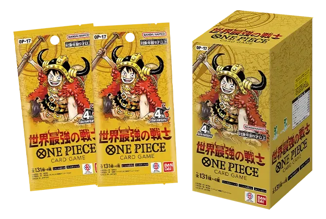 Product image of BOOSTER PACK -The World's Strongest Warriors- [OP-17] 