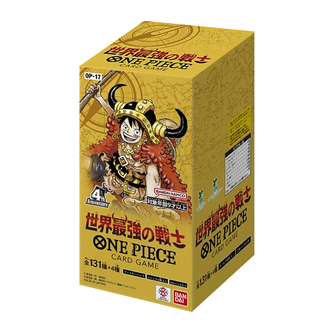 BOOSTER PACK -The World's Strongest Warriors- [OP-17]