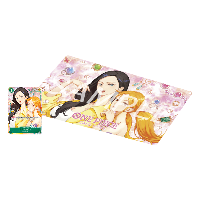 Product packaging image of Official Playmat -  Nami & Robin -