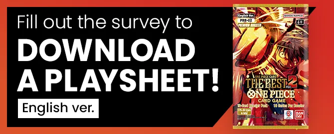 Fill out the survey to DOWNLOAD A PLAYSHEET!