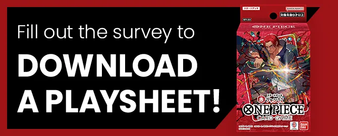 Fill out the survey to download a playsheet!
