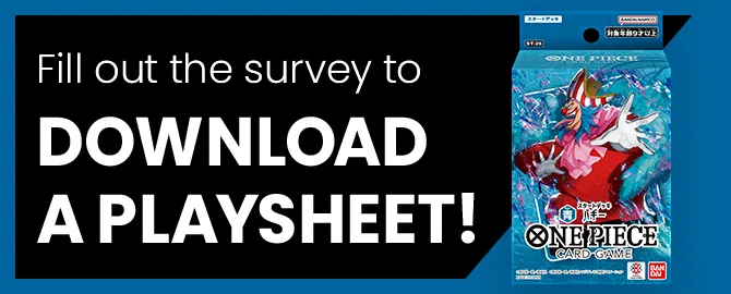 Fill out the survey to download a playsheet!