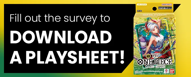 Fill out the survey to download a playsheet!