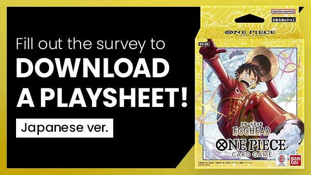 Questionnaire for STARTER DECK -EGGHEAD- [ST-29] has been released.