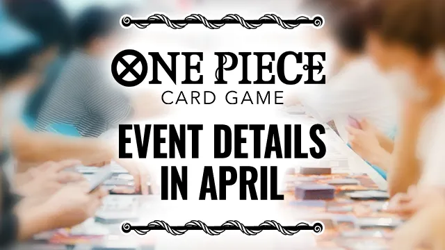 Event Details in April 2026 has been released.